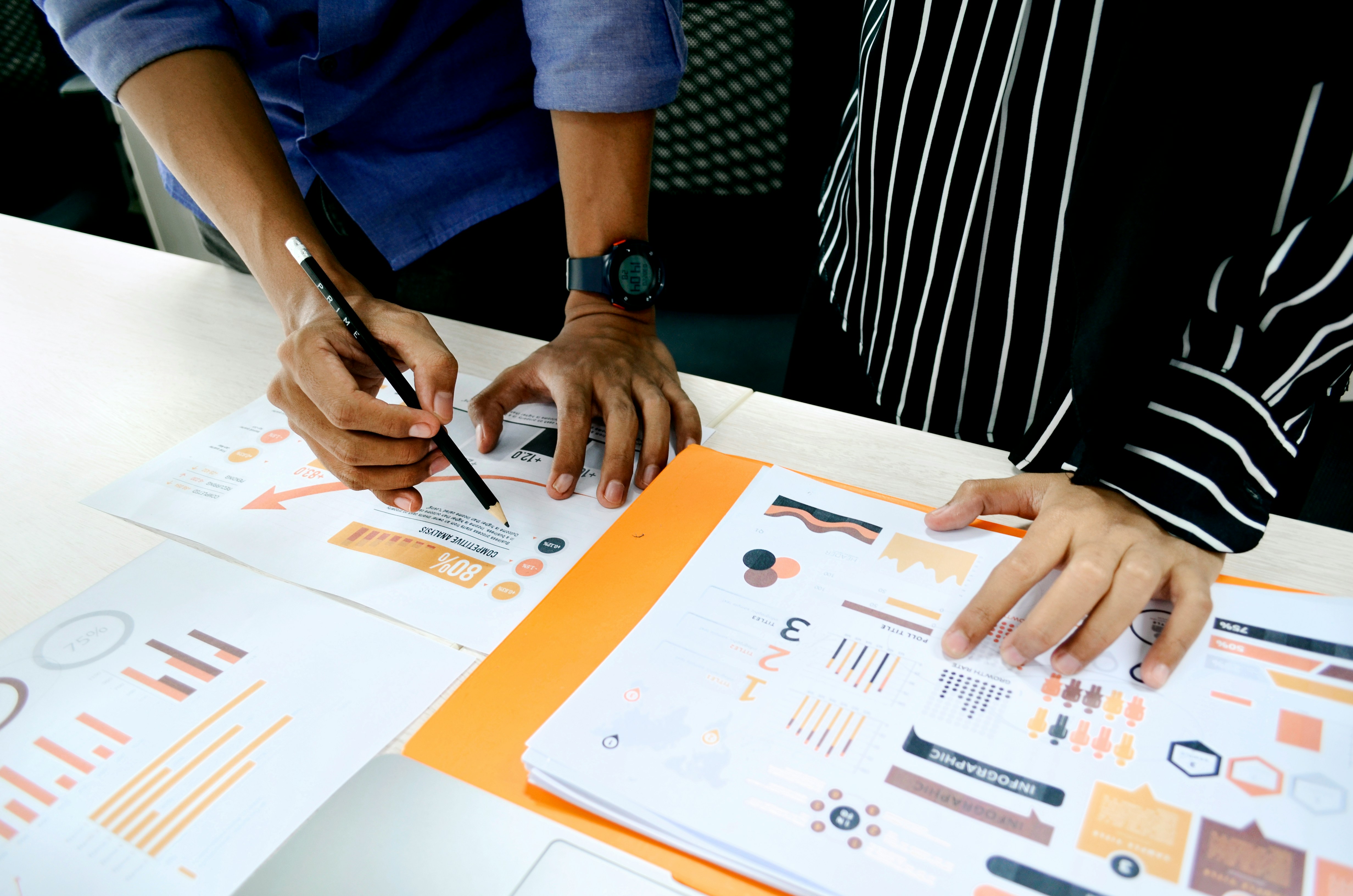 Analysis makes decision in business